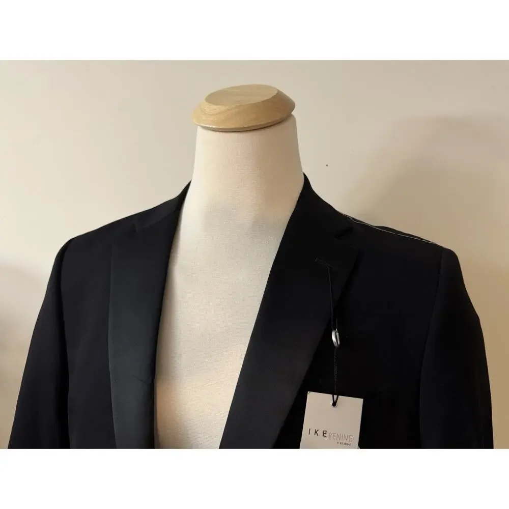 NWT Ike Behar ‘Parker’ Slim Fit Super 120’s Tuxedo Suit Size 44L *2026 Style*